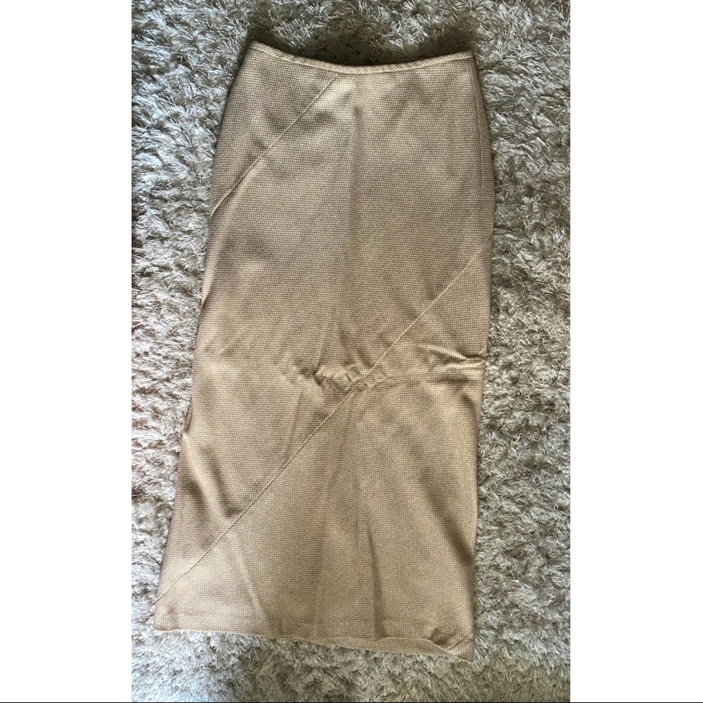 LOFT Long Wool Skirt
